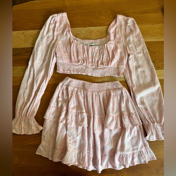 Princess Polly Susana set in blush - Picture 6 of 8